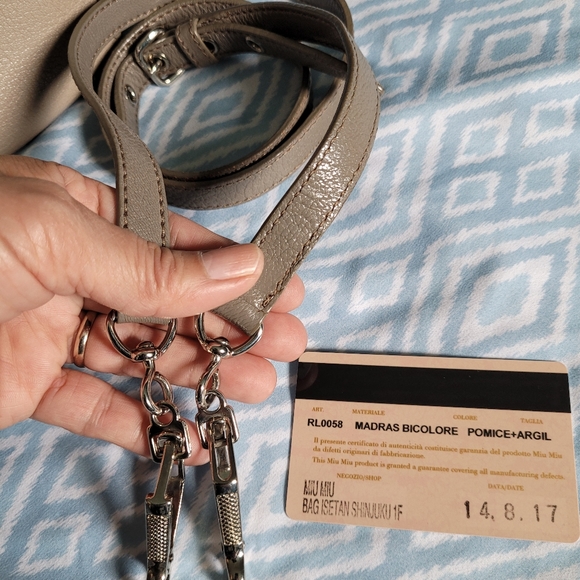 Miu Miu 2 way boston. Authentic - Picture 6 of 8